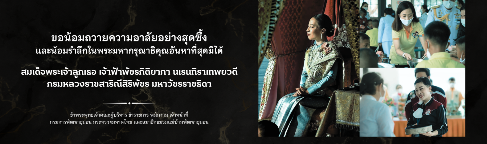 ถวายความอาลัยพระองค์ภา